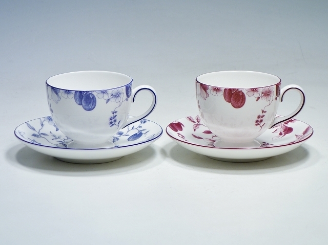 K12036【WEDGWOOD ウェッジウッド】WINE PLUM / BLUE PLUM ワイン 