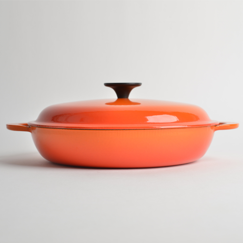 LE CREUSET ル・クルーゼ 鍋 26cm オレンジ