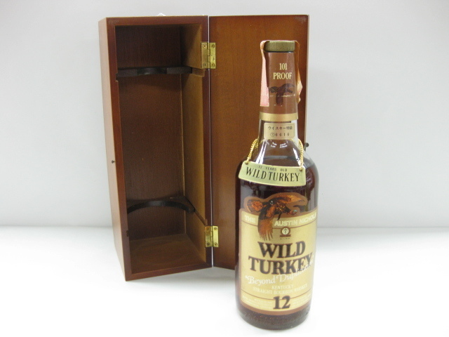 ☆1円スタート☆古酒【未開栓】WILD TURKEY/ワイルドターキー 12年