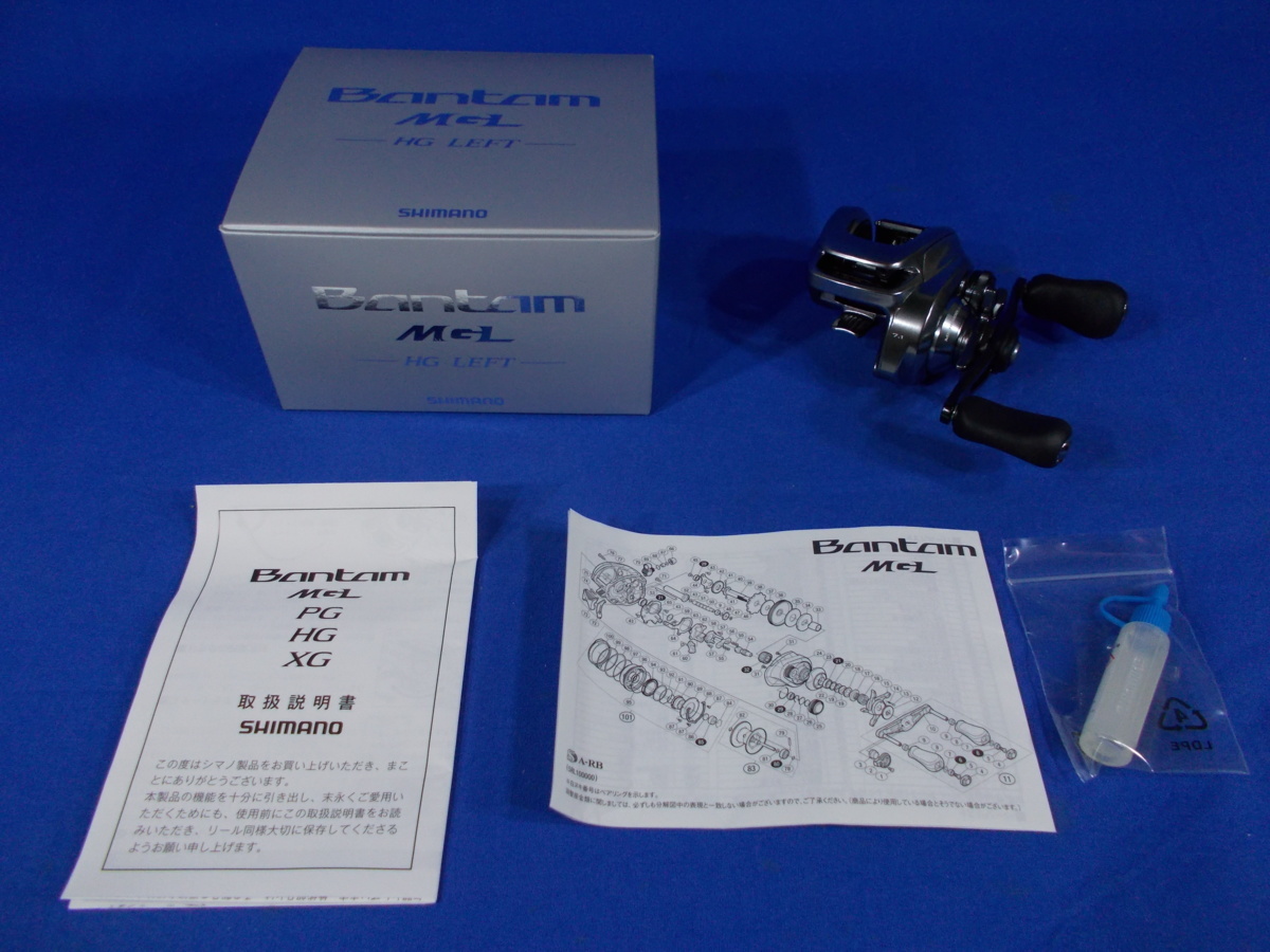 □SHIMANO シマノ 18 Bantam バンタム MGL HG LEFT 左ハンドル□ PG