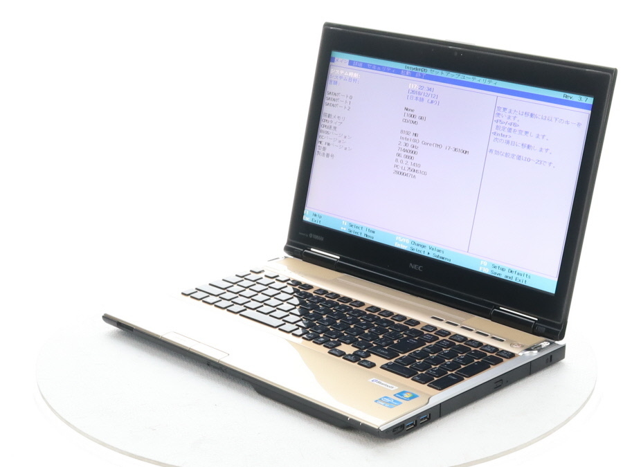 セール値引き品 NT: NEC LL750/H CORE i7-3610QM 2.3GB/4GB