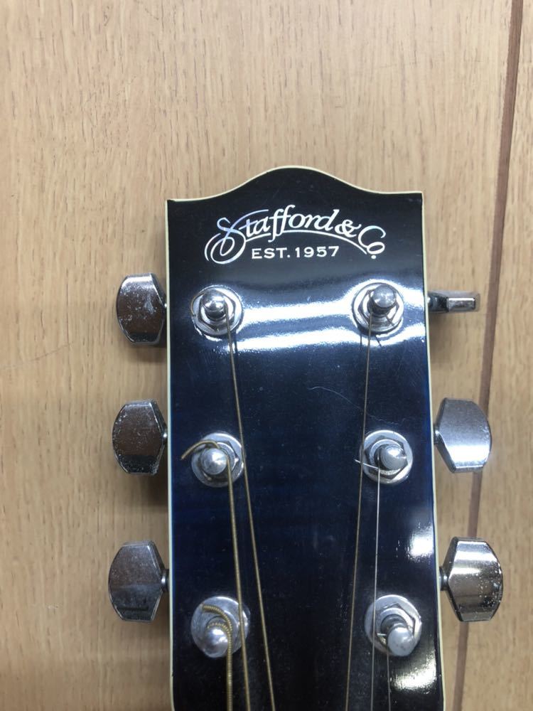 Stafford エレアコ スタッフォード SE500 黒澤楽器 ハードケース SE