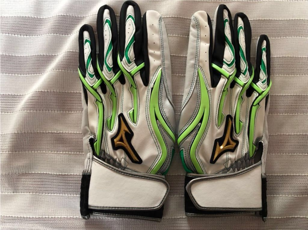 MIZUNO PRO 新作新品 ベースボールバッティンググローブ パワーアークライン 限定リミテッドモデル