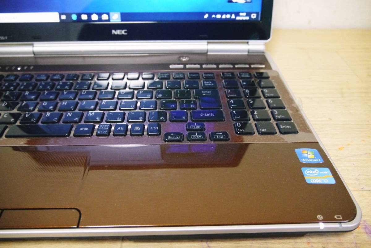 ア30 NEC LaVie LL750⁄F PC-LL750F26W NEC LL750/F☆ i7