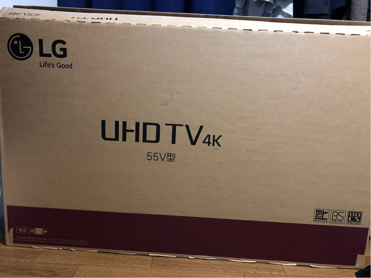 超美品 LG 55V型　4K液晶テレビ　2年延長保証付き　55UJ6100_2