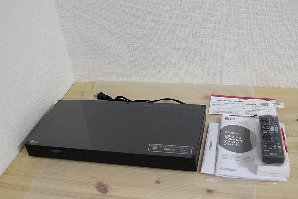 ☆展示機！LG UP970 4Kブルーレイプレーヤー 4K Ultra HDR Wi-Fi