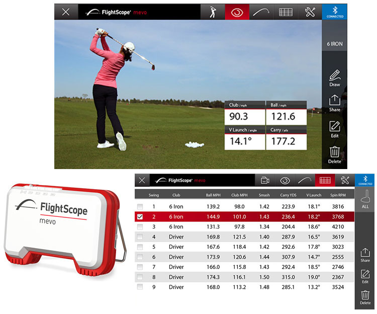 即決あり】FlightScope mevo（フライトスコープ ミーボ）弾道測定器