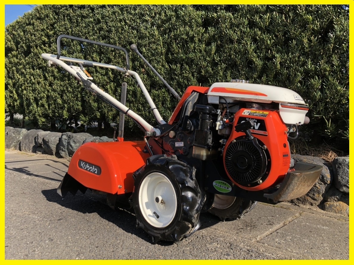 10229367】【動画有】kubota/クボタ 土の助 TR-6 耕運機 管理機 正転 