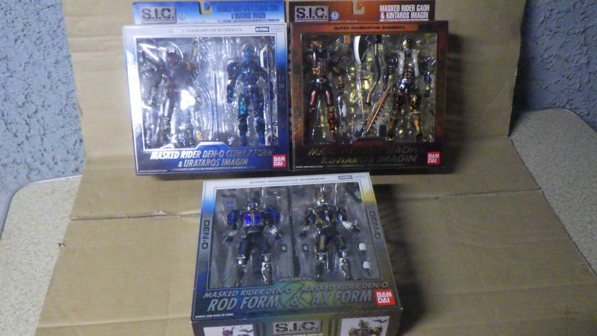 【新作，最新作】 まとめ売り S.I.C.Vol. 48/安藤賢司 仮面ライダー電王 クライマックス＆ウラタロス 牙王＆キンタロス ROD&AX 6体3個セット 激レア(仮面ライダー電王)｜売買されたオークション情報、yahooの商品 仮面ライダー電王