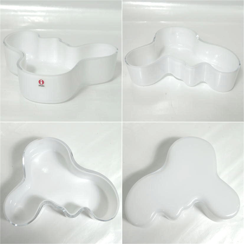 イッタラ アルヴァ・アアルト 251mm アルヴァ・アアルトコレクション 【開封/未使用品】 iittala イッタラ アルヴァ アアルトベース ２点セット ホワイトとブルーの２点