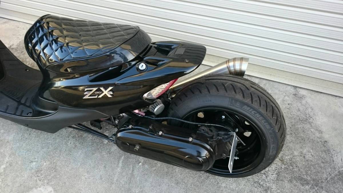 ライブディオ ZX 初期型 メタリックブルー 引取り希望 今こそ乗りたい