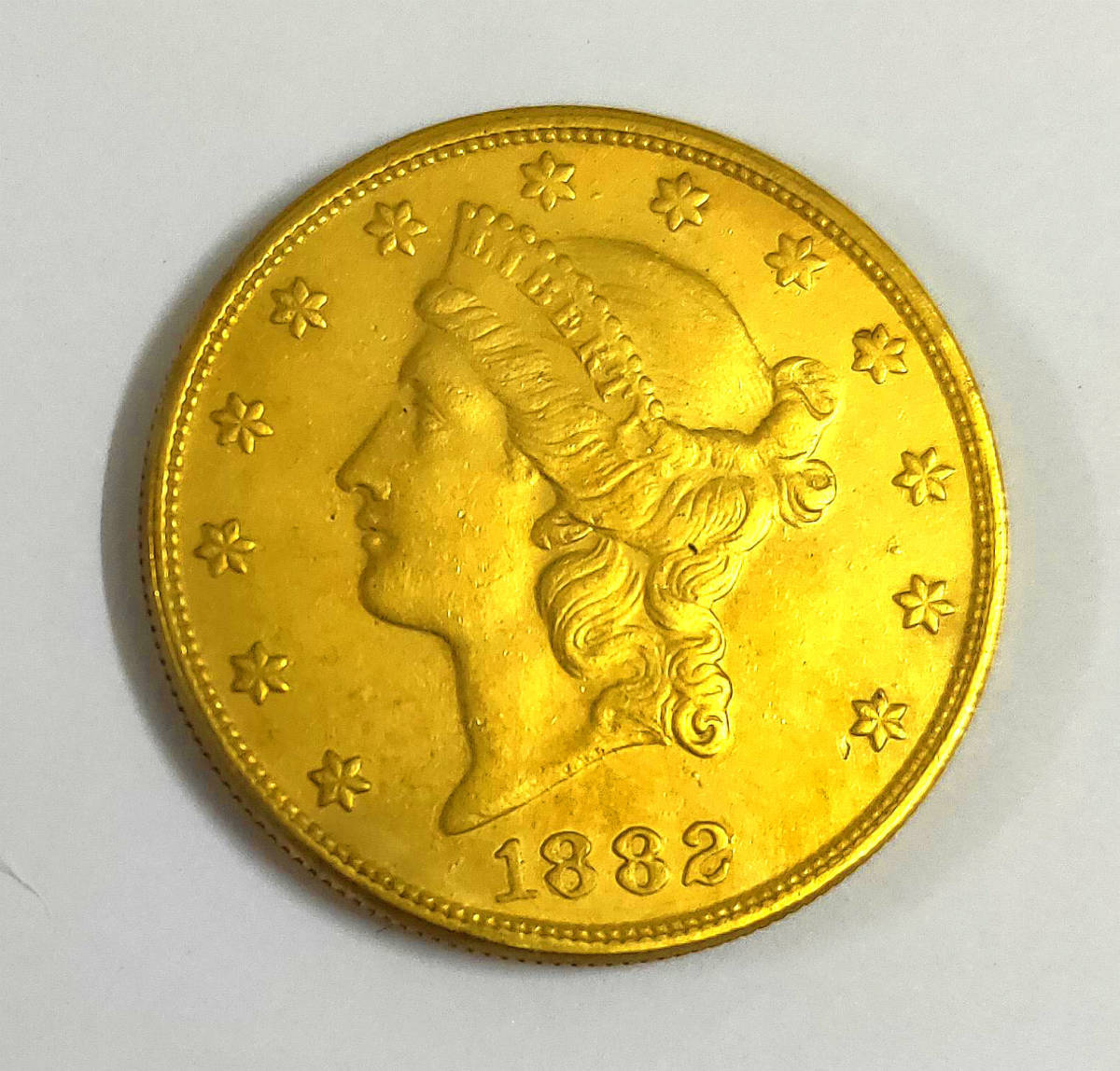 人気SALE，大得価 世界古銭 アメリカ 1882年 25ドル リバティーヘッド-ダブルイーグル 金貨 34.2mm 20.5g(北アメリカ)｜売買されたオークション情報、yahooの商品情報をアーカイブ公開 - オークファン 北アメリカ