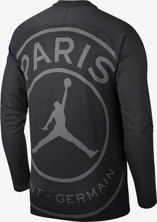新品 M 国内正規 PSG JORDAN LONG SLEEVE パリサンジェルマン paris nike jordan airjordan ロンT ロングスリーブ 即日発送 即決 希少