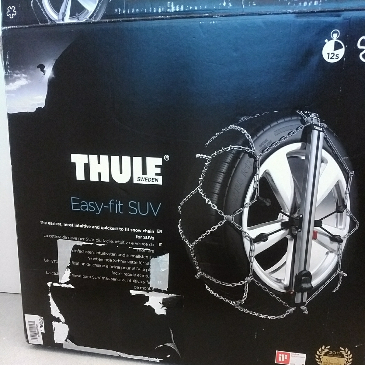 Thule Chains 0 seconds イージー スノーチェーン Thule easy-fit SUV240