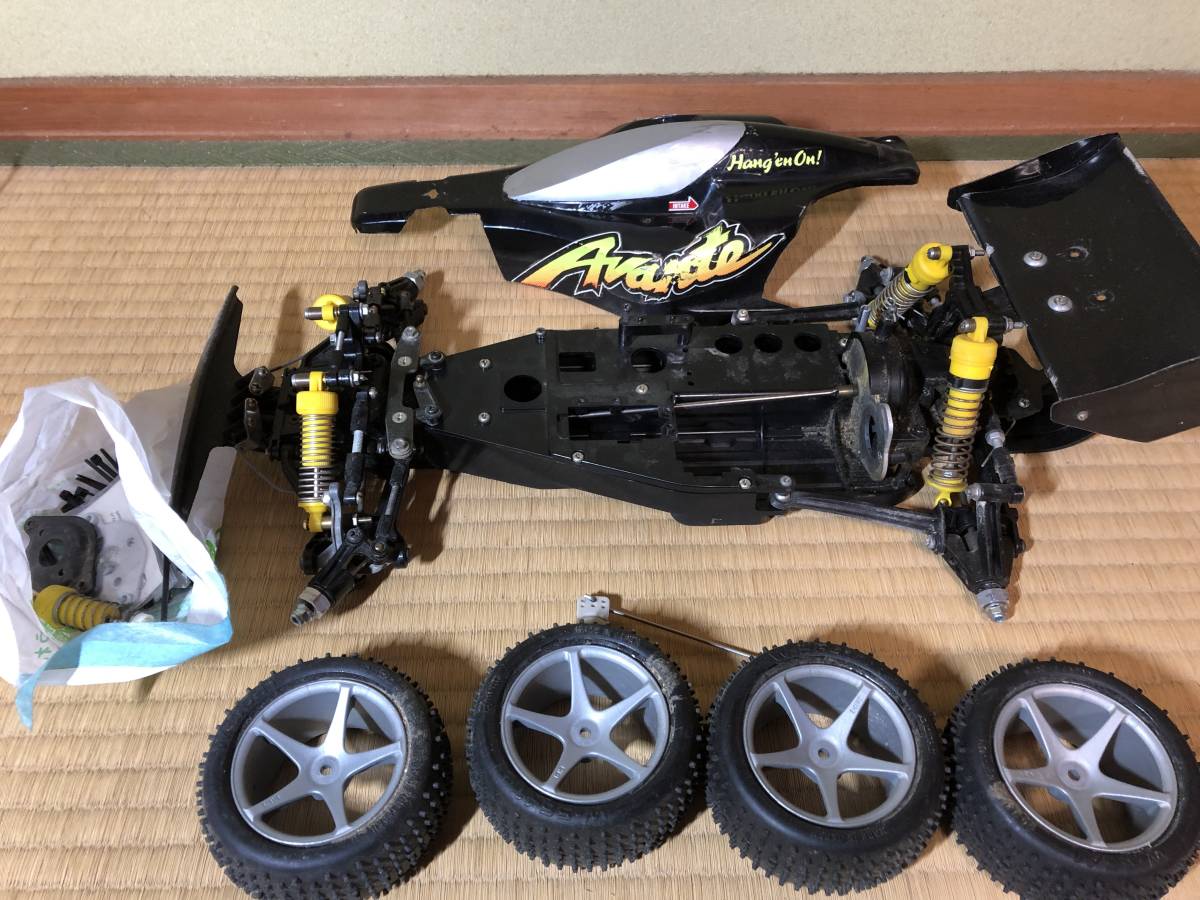 タミヤ 1/10 電動RCカー バンキッシュ ジャンク品 1988年当時品 タミヤ タミヤ 1/10 電動RCカー バンキッシュ ジャンク品 1988年当時品 タミヤ