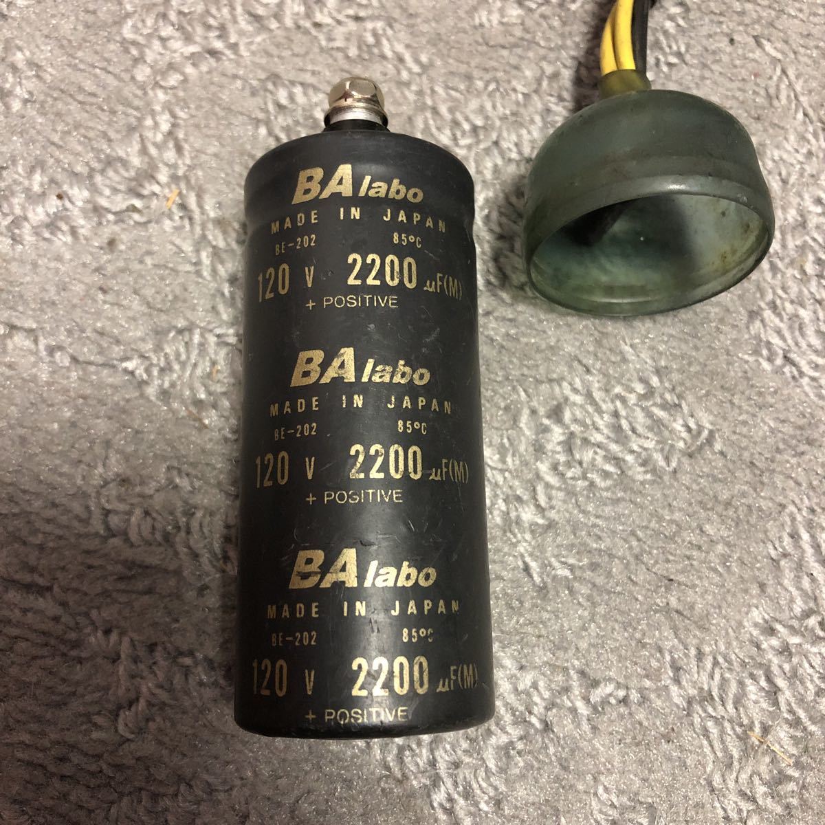 BA labo BE-202 デッキ プロセッサー キャパシター BAlabo BE-202