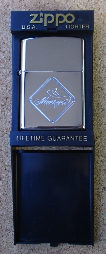 ZIPPO ジッポーライター Zippo マリエット（フライメーカー）ロゴ付き SV CHROME ロゴ LTD.) MARRYAT (SMITH ライター ジッポー 0 かっこいい '81 A65401091
