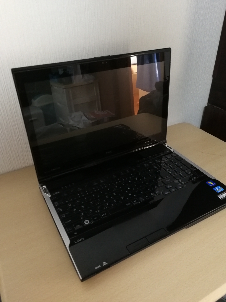 ジャンク【NEC LaVie PC-LL750/HS6B】【i7-3610QM】【メモリ8GB】【BD