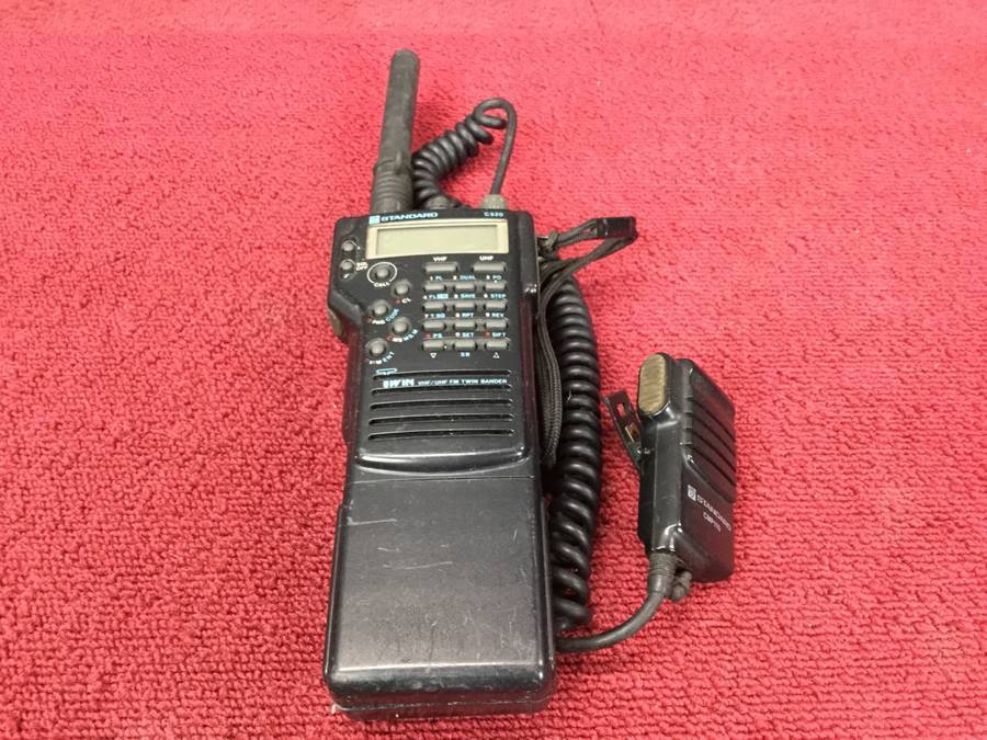 STANDARD C520 VHF/UHF FM ツインバンダー◇ジャンク品