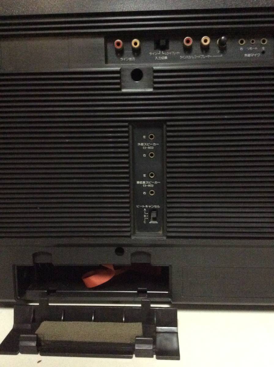 SHARP GF-1000 通電確認☆昭和レトロ 大型ラジカセ☆シャープ GF-1000