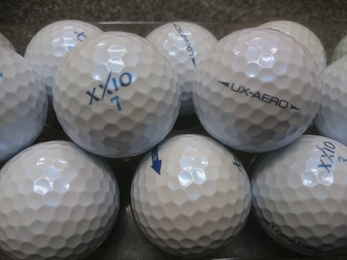 ☆最高級☆S級☆DUNLOPダンロップ XXIO ゼクシオ UX-AERO エアロ ロイヤルブルー 20球セット ゴルフボール☆ロストボール