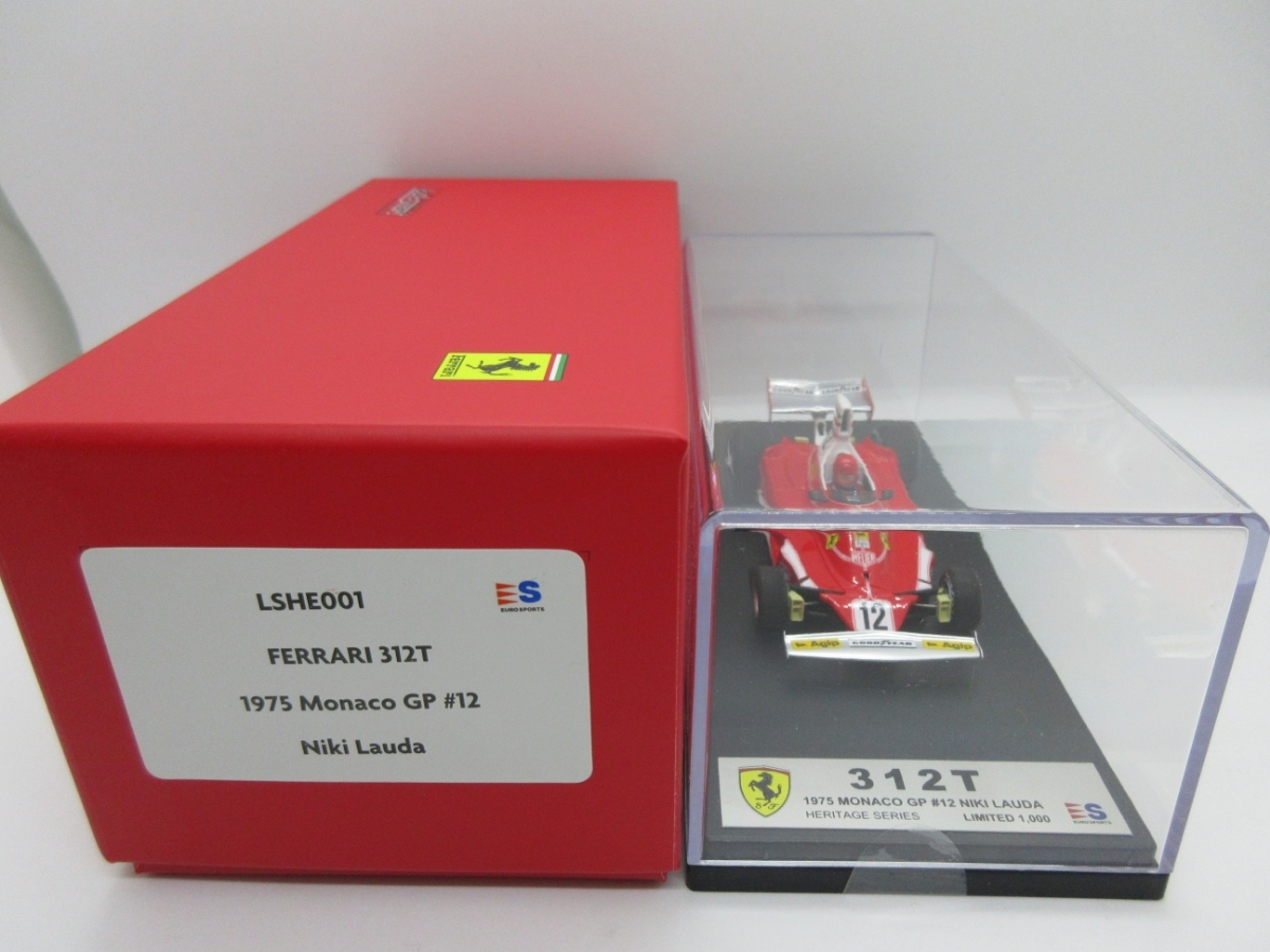 Lauda Ferrari 312T GP - Niki 0 Monaco 1⁄43 Suber F1 Factory (1975