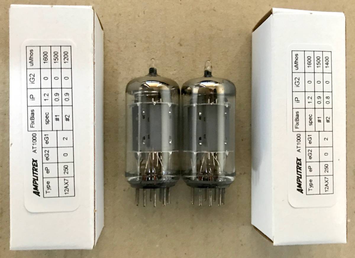 □USED24241□ TELEFUNKEN 12AX7/ECC83（スムースプレート、ダイヤ