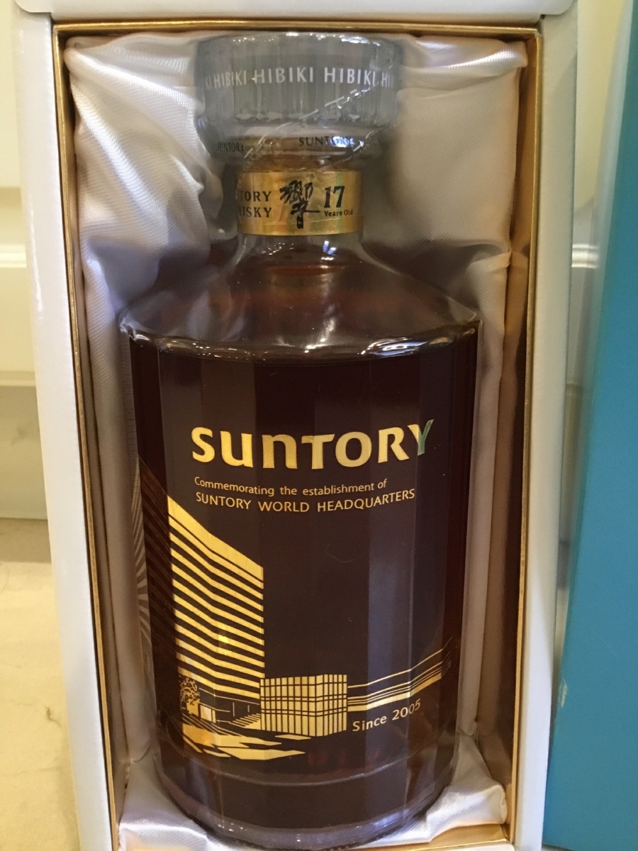 17年 響 - サントリー 43% 旧ボトル 700ml ⁄ 歌舞伎ウイスキー 日本の