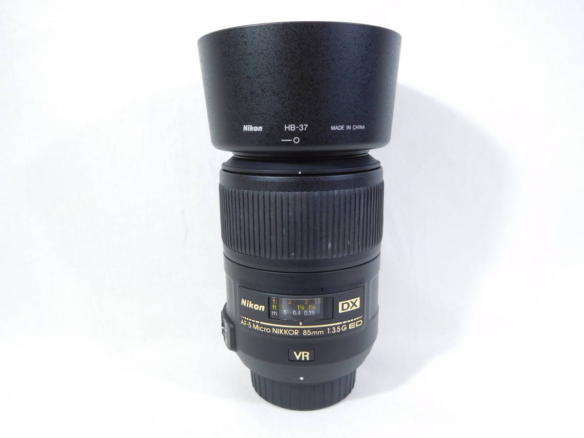 1円 手振れ補正搭載マクロレンズ Nikon ニコン AF-S DX Micro NIKKOR 85mm F3.5G ED VR hn ...