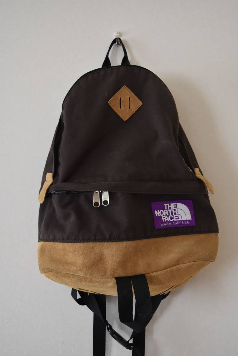 ☆ザ・ノース・フェイス/THE NORTH FACE/パープルレーベル/バックパック/茶