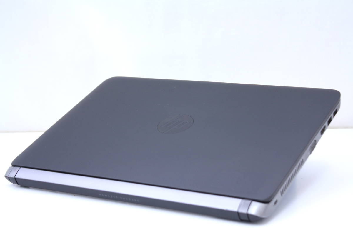 堅牢性抜群の薄型PC!! 快速SSD搭載！即日出荷！13.3型HD！ProBook430G1 i5-4300U 4G 128G Bluetooth カメラ Office Win10+7リカバリ