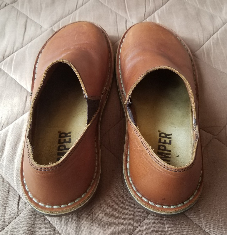Camper レザーシューズ Brown 41 スリッポン