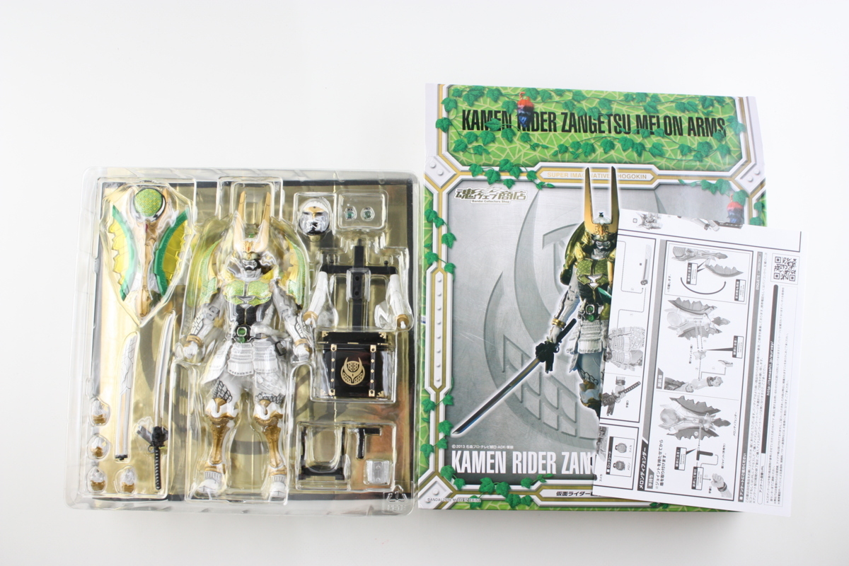 バンダイ S.I.C. 仮面ライダー斬月 メロンアームズ フィギュア 箱