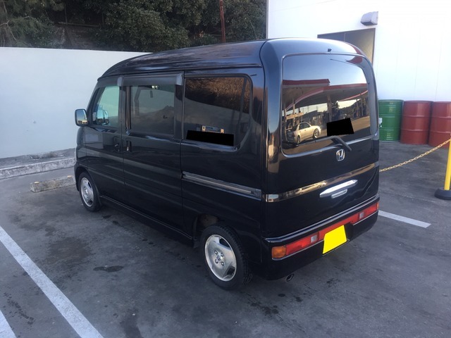 H33/1 車検満タン!! 希少車 売切 ホンダ バモスホビオ ターボ 人気の黒 