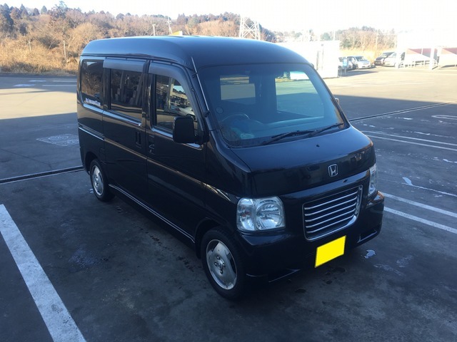 H33/1 車検満タン!! 希少車 売切 ホンダ バモスホビオ ターボ 人気の黒 