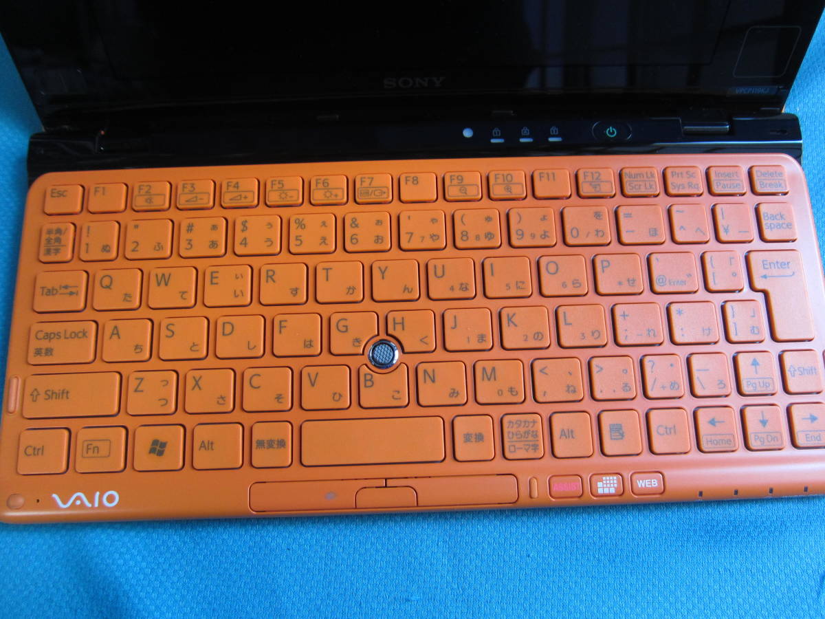 Y1487☆ SONY / ノートPC / VAIO VPCP119KJ / PCG-11113N /初期化済み