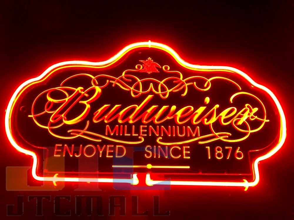 品質保証，100%新品 Budweiser バドワイザー 特大 3D ネオン看板 インテリア コレクション ネオンサイン 広告 店舗用 NEON SIGN アメリカン雑貨 看板(看板)｜売買されたオークション情報、yahooの商品情報をアーカイブ 看板