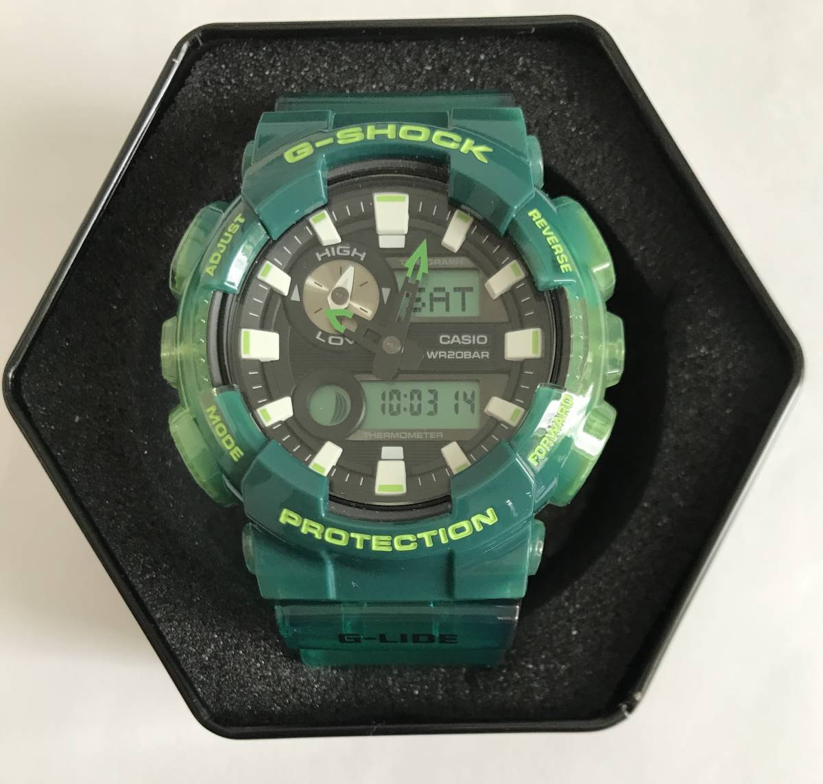 Casio G-LIDE G-Shock Tide G Graph Shock CASIO Gax Watch Moon 