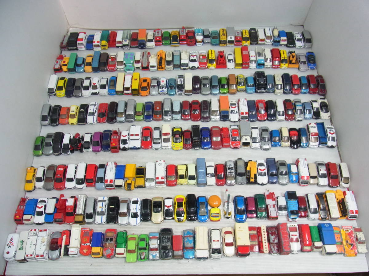 H◇放出!! 1円～!! ジャンク TOMY TOMICA/トミカ ミニカー 250台以上!! 大量セット まとめて 日本製含む(20台以上)