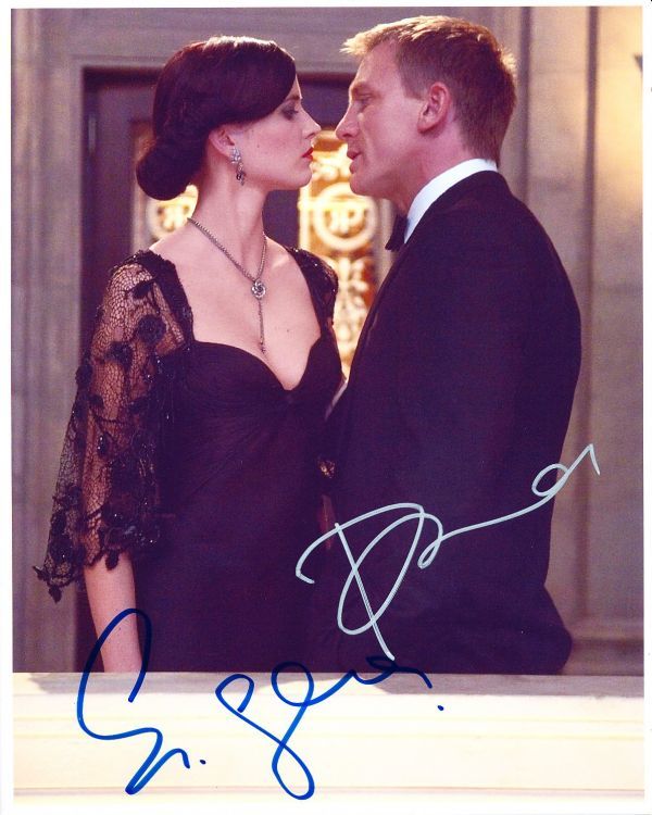 ださい エヴァグリーン直筆サイン Fascr M サインです