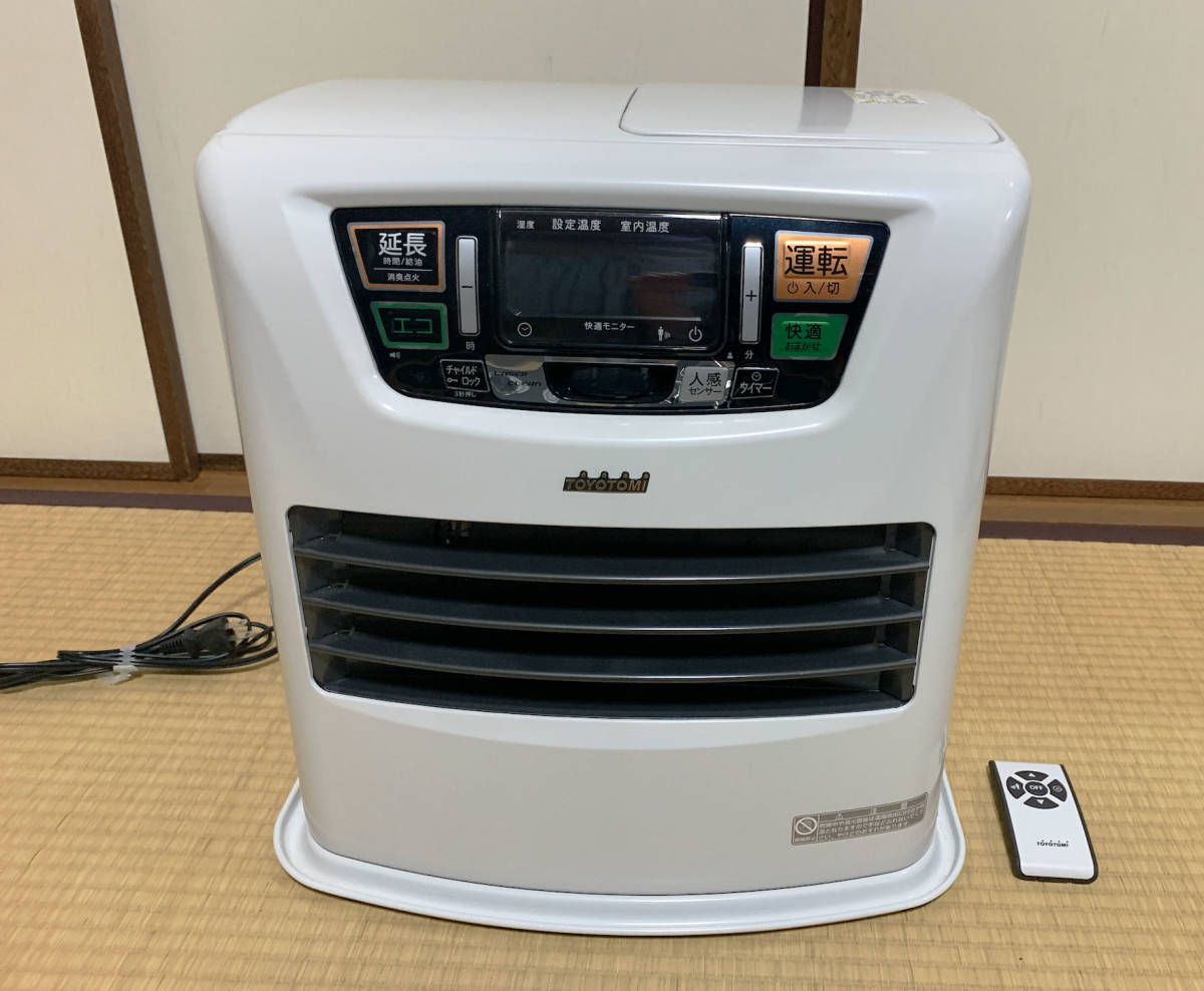送料無料/美品】トヨトミ TOYOTOMI LC-SL36H W [スマートファン