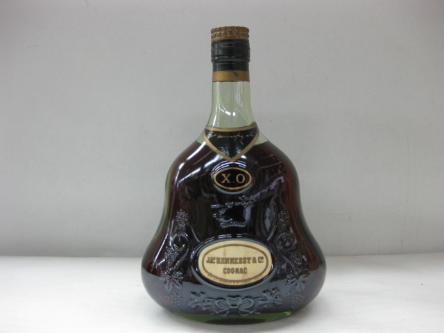 古酒【未開栓】JAS HENNESSY/ジャズヘネシー XO グリーンボトル 箱付き