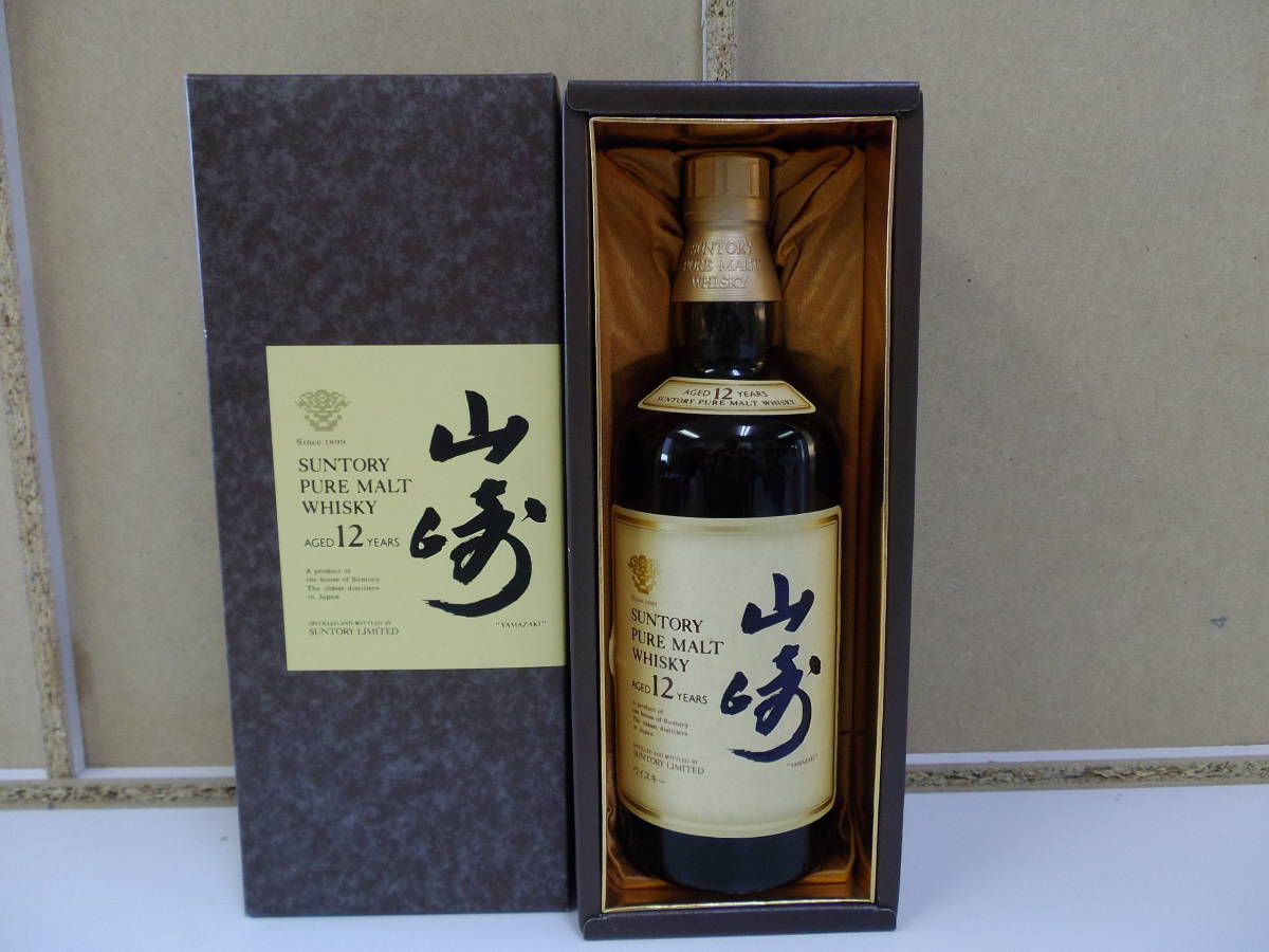 サントリー 12年 山崎 SUNTORY 山崎12年 : 700ml │ AGED YAMAZAKI 0 
