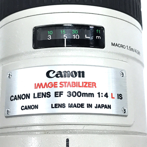 1円 Canon IMAGE STABILIZER EF 300㎜ 1:4 L IS キャノン カメラ