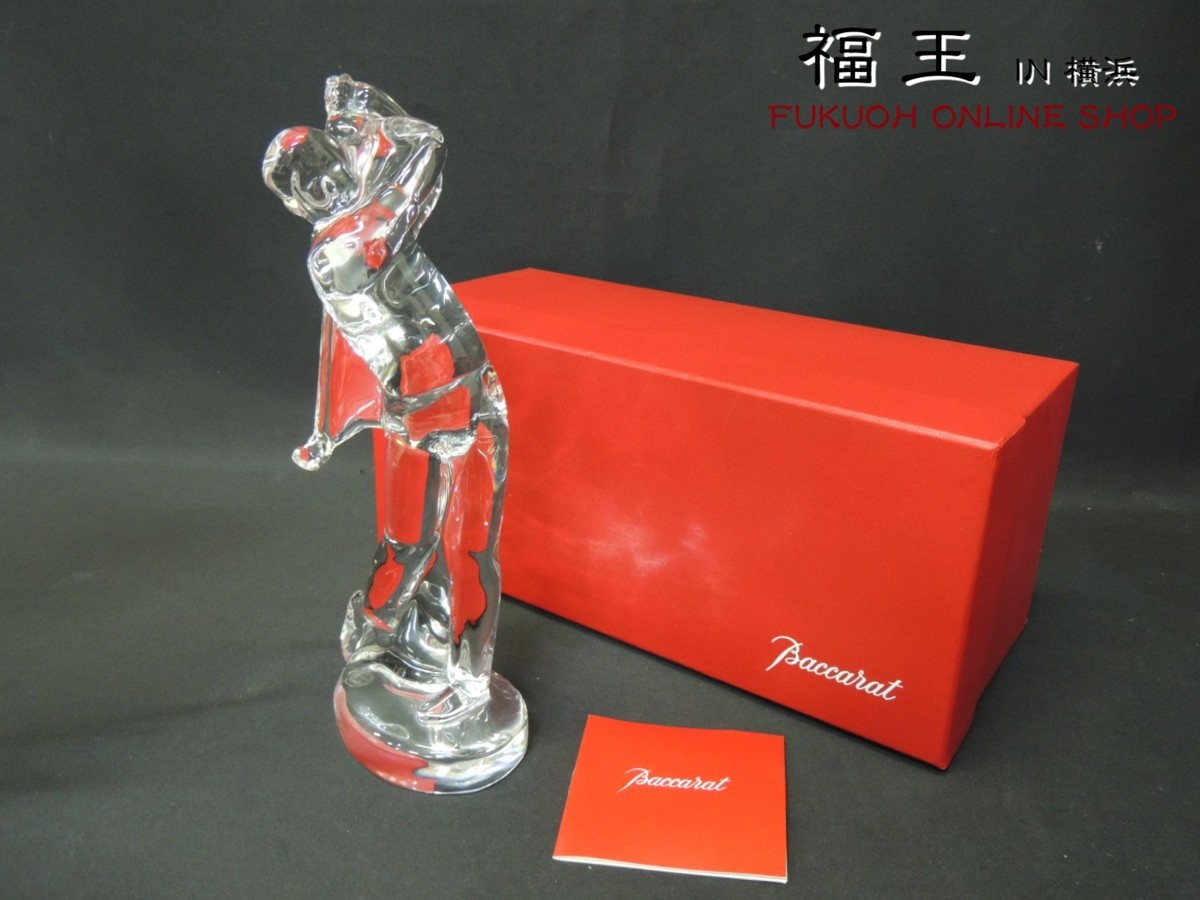 Baccarat バカラ クリスタル フィギュア ゴルファー ゴルフ バカラ