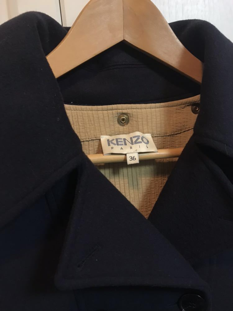KENZO メンズＰコート kenzo ネイビー Pコート 36 【公式通販】