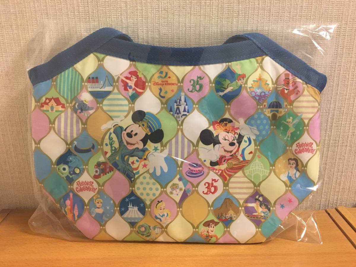 東京ディズニーランド35周年 ランチケース 東京ディズニーリゾート35th ハピエストセレブレーション ミッキーランチバッグ 保冷バッグ ディズニー 売買されたオークション情報 Yahooの商品情報をアーカイブ公開 オークファン Aucfan Com