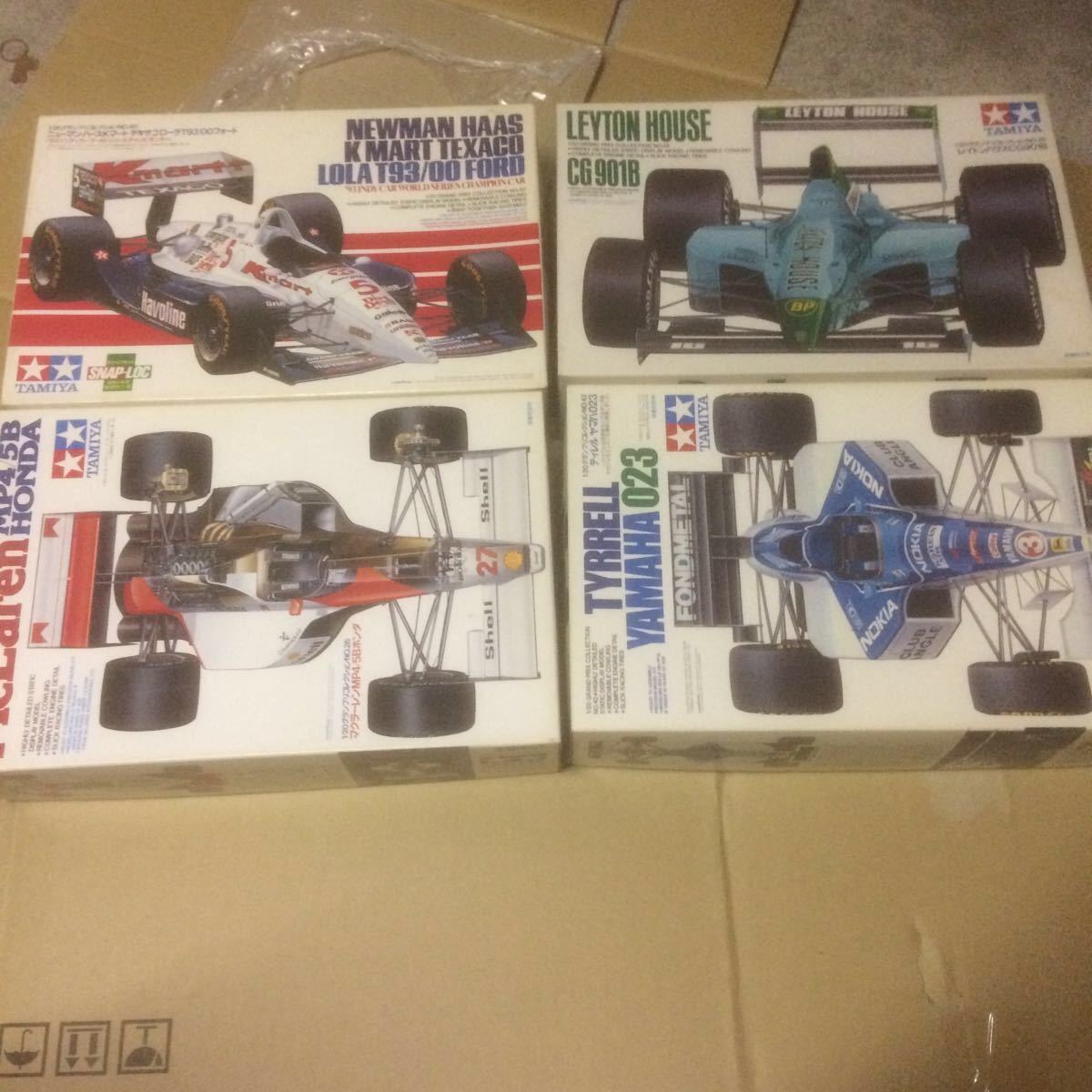 タミヤ、1/20グランプリコレクションの4台セット 未開封・絶版タミヤ