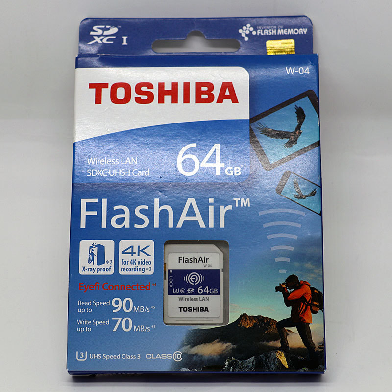 TOSHIBA FlashAir 64GB W-04 Class10 【公式通販】