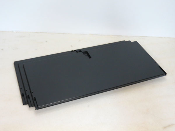□USM Haller/ハラーシステム ドアパネル/735x335 ブラック/3枚セット